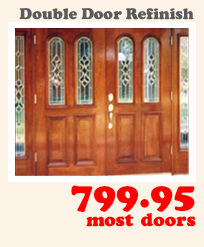 A double door refinish